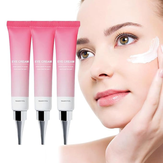 Wow-IT Instant Under Eye Cream,Ream For Eye Bags,Remove Under Eye Bags Instantly,Anti-Wrinkle Eye Cream,Helps To Instantly Reduce The Puffy Eye Look (3PCS)-Velvo Beauty