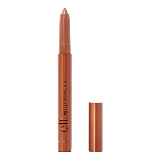 e.l.f. No Budge Shadow Stick, Longwear, Smudge-Proof Eyeshadow, Twist-up Design & Built-in Sharpener, Vegan & Cruelty-Free, Copper Chic-Velvo Beauty