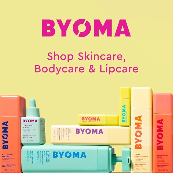 BYOMA Balancing Face Mist - pH Balanced Face Toner with Ceramides, Probiotics & Allantoin - Alcohol Free Toner Spray - Balance, Soothe & Refresh Throughout The Day - 3.38 fl. oz-Velvo Beauty