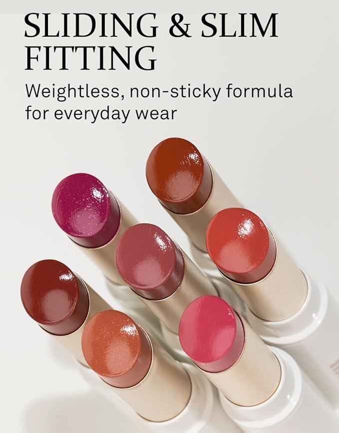 HINCE Mood Enhancer Lip Glow, Moisturizing Lip Balm with Shea Butter & Sweet Almond, Non-Sticky and Long-lasting Tinted Lip Tint with Buttery Balm Texture for Neutral Color 0.2oz. (1, CHILL OUT, 07)-Velvo Beauty