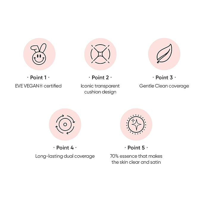 Skin Tune Vegan Cover Cushion Foundation 02 NUDE TUNE | Nude Peach |dewy, glow, long-lasting, double coverage, clean beauty, lightweight, natural look, foundation for sensitive skin, hydrating cushion-Velvo Beauty