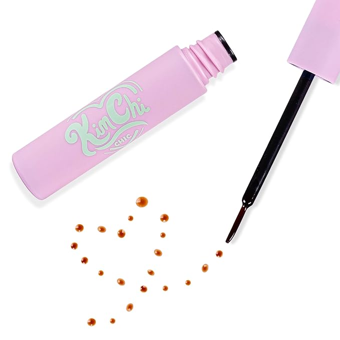 KimChi Chic Beauty Candy Girl Fake Freckle Pen, Natural-Looking and Fast-Drying Faux Freckles Face Makeup, Afternoon In The Flower Field Red-Brown Shade, 0.10 fl oz-Velvo Beauty