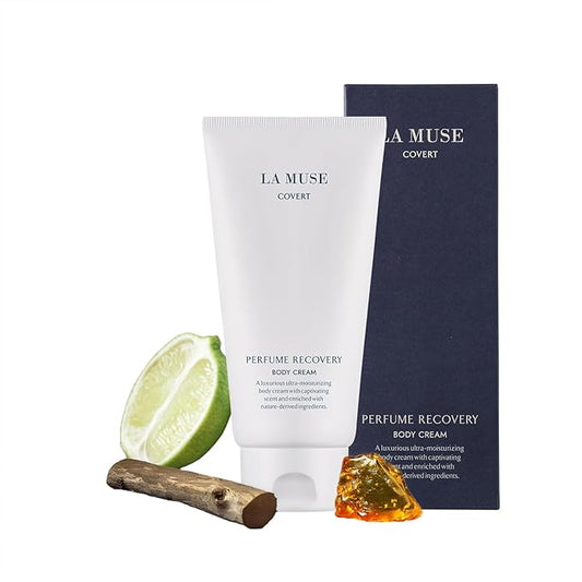 LA MUSE Perfume Body Lotion for Men(Deep Woody Amber) | Moisture Amber Body Lotion for Dry Skin, All Skin Types with Shea Butter | Non-Sticky & Non-Greasy, Fast Absorbing for Daily Use | 10.14 fl oz-Velvo Beauty