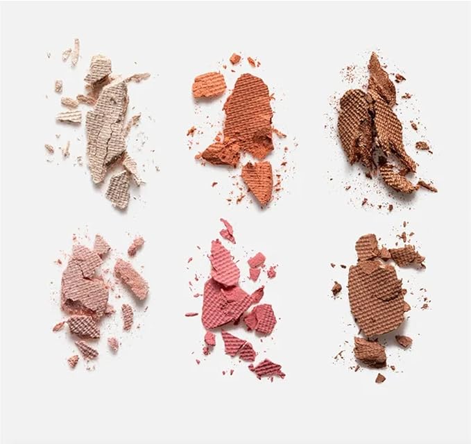 Bissú 6 colors Makeup Palette (4grms each color) includes 2 highlighters, 2 Bronzers, 2 Blushes (La de Cajón)-Velvo Beauty