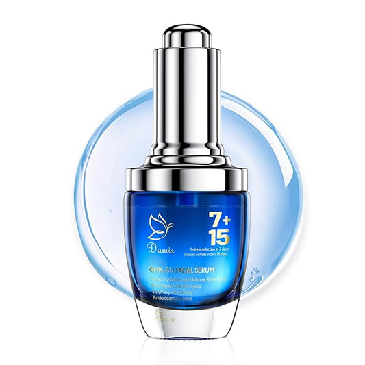 Copper Peptides Serum for Face - Peptides Collagen Renewal & Anti-Aging Serum - GHK-Cu, EGF, Hyaluronic Acid,Collagen - Anti Wrinkle, Firming, Moisturizing-Korean Skin Care,25mL/0.88 Fl Oz-Velvo Beauty