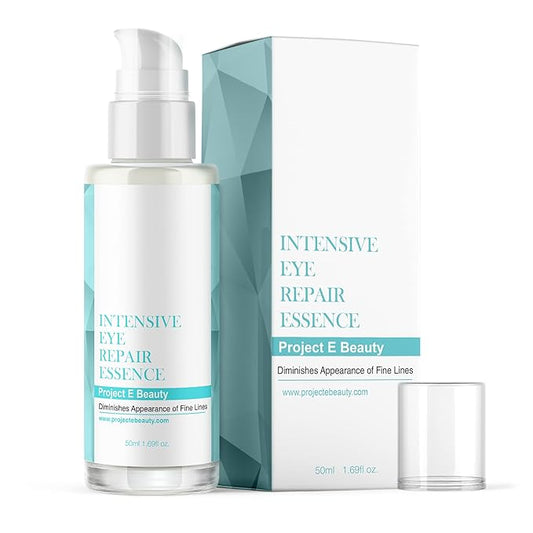 Project E Beauty Daily Skincare Routine | Gentle Cleansing | Foaming Cleanser | Moisturizing Daily | Hydrating Face Cream | Age Defender Eye Cream (Eye Essence)-Velvo Beauty