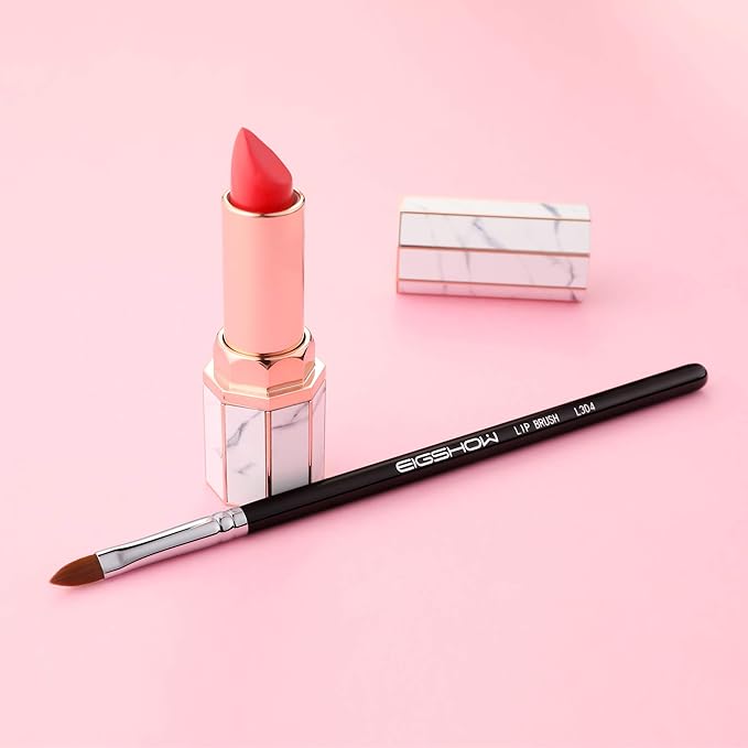 Lip Brush Professional Make Up Brush Travel Lipstick Gloss Wands Applicator Cosmetic Tool Kits, Cruelty-Free & Vegan, Precise Application (L304)-Velvo Beauty