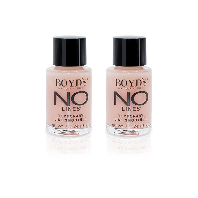 Boyd's Renoir No Lines Temporary Wrinkle Remover- For Forehead, Eyes, Lips, 0.5 fl oz (2-Pack)-Velvo Beauty