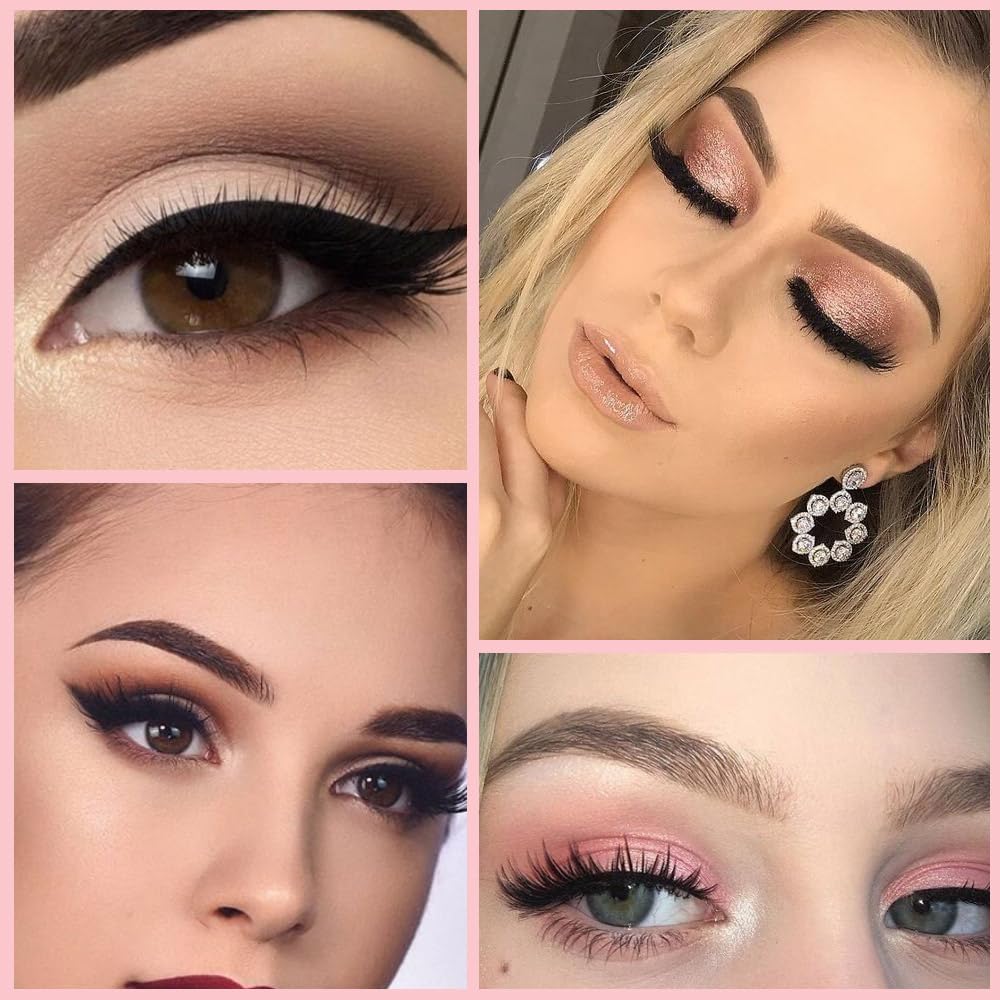 4Colors Eyeshadow Makeup Palette,Rose Gold Brown Natural Neutral Powde Eye Shadow Palette for Older Women,Long Lasting Naturing-Looking,Lightweight,Waterproof,Eye Makeup Kit Travel Size-Velvo Beauty