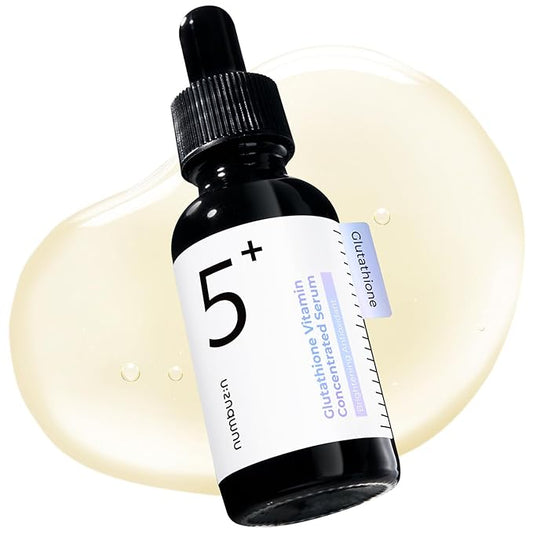 numbuzin No.5 Serum | Tranexamic Acid 4%, Niacinamide 5%, Glutathione, Vitamin C | Vitamin Concentrated Serum | Hyperpigmentation| Suitable for Sensitive Skin, Korean Skincare | 1.01 fl. oz.-Velvo Beauty