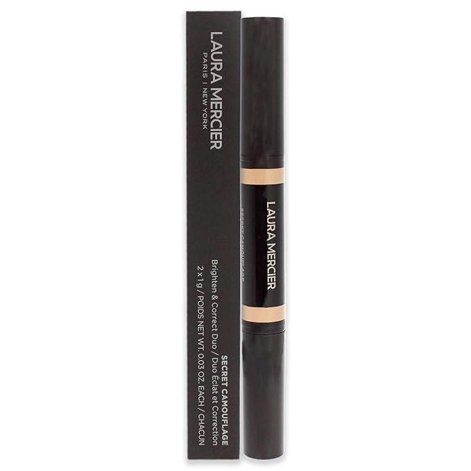 Laura Mercier Secret Camouflage Concealer Duo Stick - 1N Fair with Neutral Undertones Women 2 x1g/ 0.03 oz-Velvo Beauty