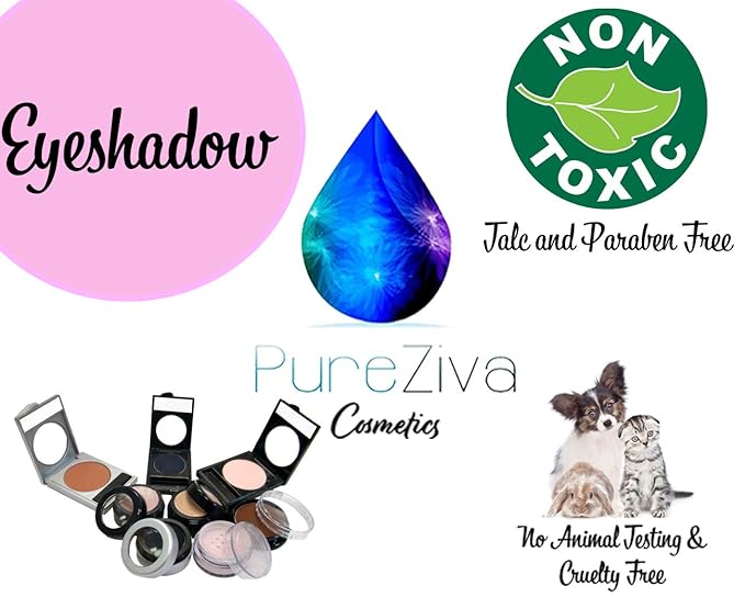 Peacock Neon Jewel Tone Blue Turquoise Teal Shimmer Pressed Powder Single Vegan Eyeshadow; Talc, Paraben & Cruelty Free-Velvo Beauty