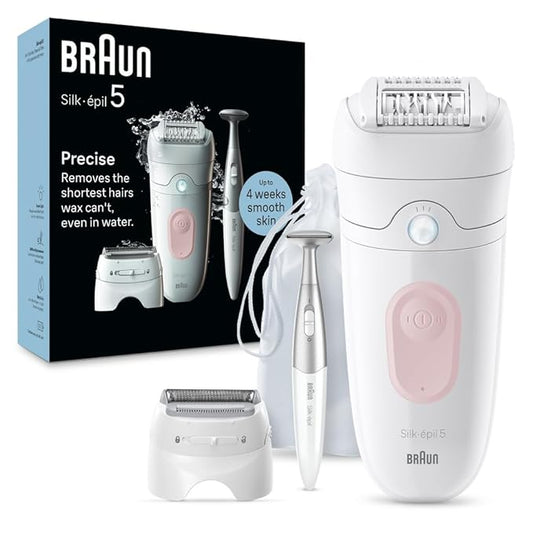 Braun Silk-épil 5 Epilator, Wet & Dry, Lasting Smooth Skin, SE5-230-Velvo Beauty