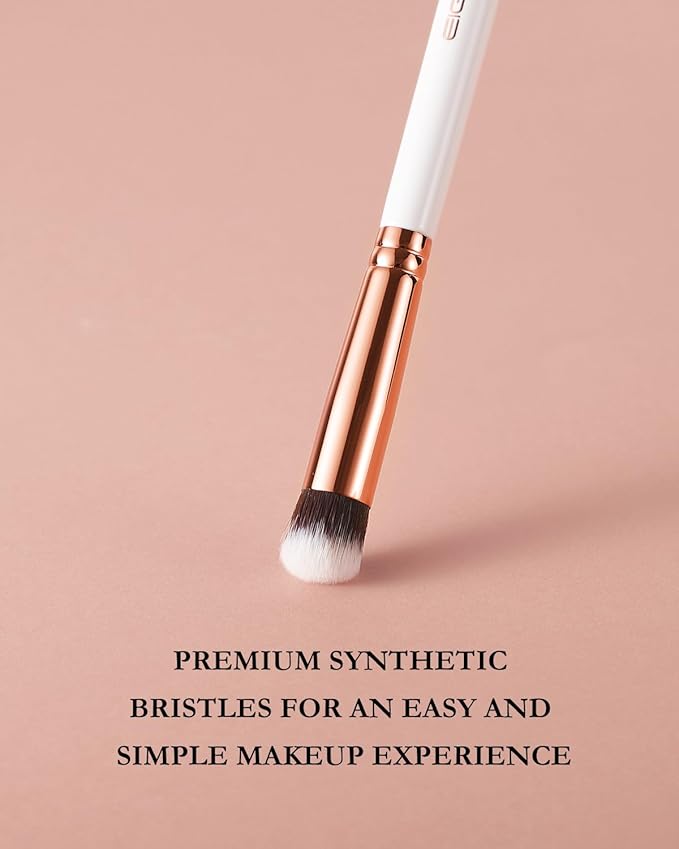 Eyeshadow Primer Brush Concealer Brush Crease Brush Eyeshadow Makeup Brush - Ivory-Velvo Beauty