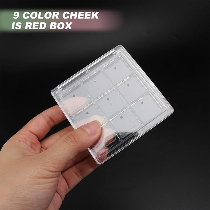 Empty Eyeshadow Palette Eyeshadow Makeup Palette Lipstick Container Makeup Empty Case for Blush Lipstick, 4Pcs 36 Grids-Velvo Beauty