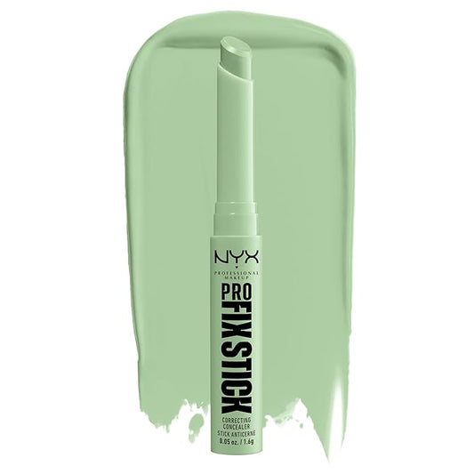 NYX PROFESSIONAL MAKEUP Pro Fix Stick Correcting Concealer, Buildable Medium Coverage Concealer Stick - Green-Velvo Beauty