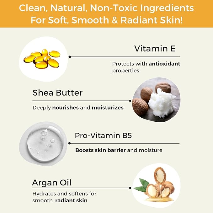 RaGaNaturals Natural Mango Shea Butter Lotion - Tropical Lotion with Vitamin E, B5, Argan & Avocado Oil - Refreshing, Hydrating & Nourishing Moisturizer - Vegan, Cruelty-Free & Paraben Free - 8 Oz-Velvo Beauty