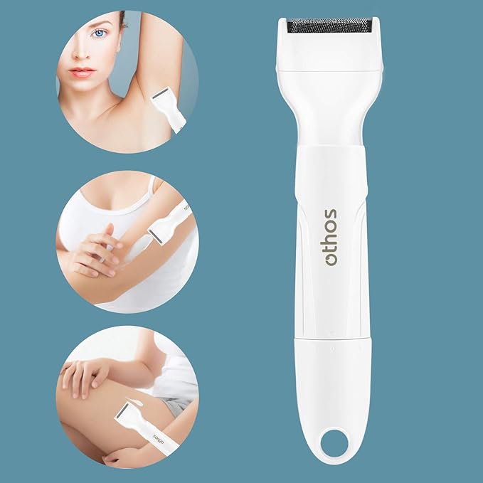 Othos Multi-Functional Electric Trimmer Kit for Women, Bikini Trimmer, Nose & Eyebrow Trimmer, Foil Shaver All in One Device, Wet and Dry use, Waterproof, AA Battery Operated (Included)-Velvo Beauty