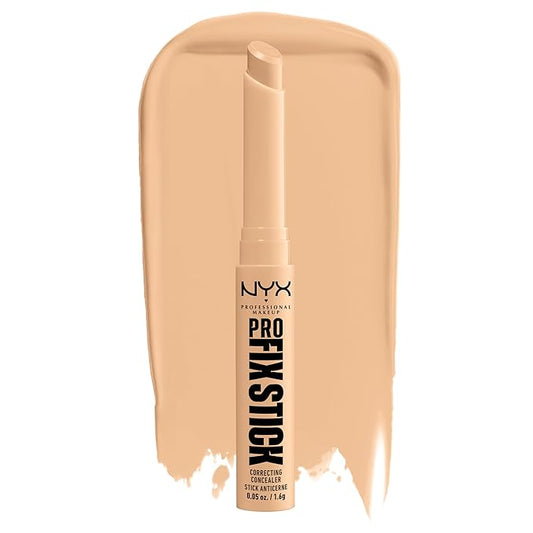 NYX PROFESSIONAL MAKEUP Pro Fix Stick Correcting Concealer, Buildable Medium Coverage Concealer Stick - Natural-Velvo Beauty