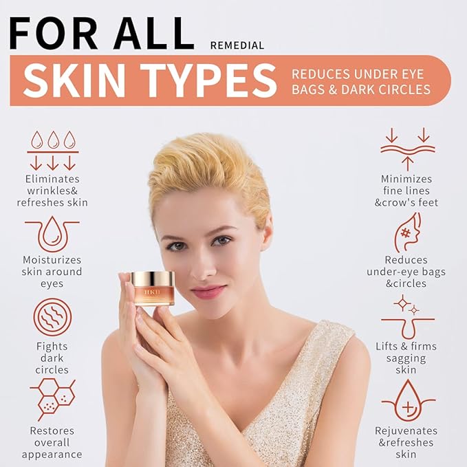 Dark Circles Under Eye Treatment for Women - Eye Cream for Dark Circles Wrinkles Puffiness & Fades Fine Lines, Fade Dark Circles Anti-Aging Collagen Eye Cream – Retinol Peptide-Velvo Beauty