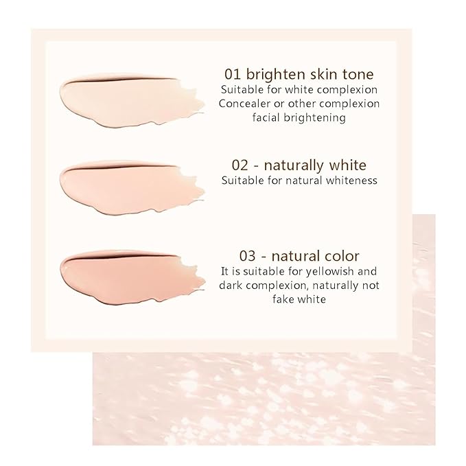 Happyhours 2 in 1 Foundation Anti-Wrinkle Concealer with Built-in Brush, Novo Foundation and Concealer Double Head Makeup Stick, Waterproof Long Lasting Anti-Wrinkle Concealer Foundation (2Pcs-01)-Velvo Beauty