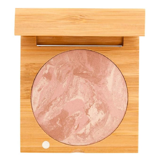Antonym Cosmetics Baked Blush for Cheeks Face Powder Makeup Wrinkle Defying Minimize Fine Lines Pores Mattifying Sun Kissed Tan Contour (Rose)-Velvo Beauty