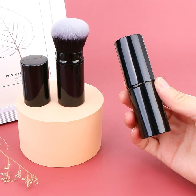 UNIMEIX Makeup Brush Sunscreen Applicator Retractable Kabuki Blush Brush Foundation Brush for Liquid Makeup, Bronzer, Cream or Powder-Velvo Beauty