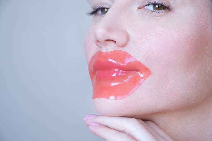 24K Gold Under Eye Patches with 6 pieces of Lip Mask, Anti-Aging Eye Mask, Under Eye Mask Dark Circles and Puffiness, Wrinkles Patches with Hydrogel, Collagen Eye Pad Elasticity Self Care 48 pairs…-Velvo Beauty