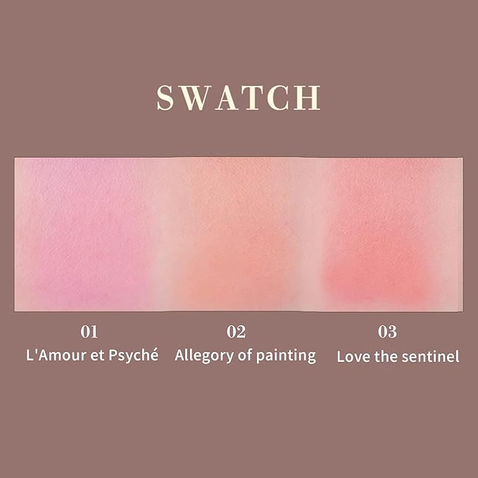 Angel Gradation Blushes 5g Lone Wear Shimmer Millefee Powder Palette for Beauty Cheek-Velvo Beauty