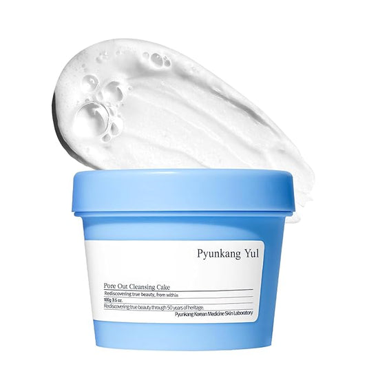 Pyunkang Yul PKY Pore Out Faicial Cleanser, Sticky Clay absorbs impurities & Makeup, Deep Pore Cleansing with Moisture (3.38 Fl. Oz, 100g)-Velvo Beauty