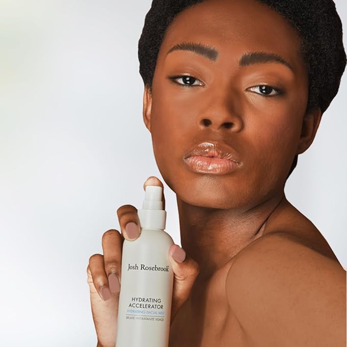 Josh Rosebrook Hydrating Accelerator - Refreshing & Lightweight Antioxidant Face Mist Hydrating Spray - Natural Facial Spray for All Skin Types (250 mL (8.5 fl oz))-Velvo Beauty