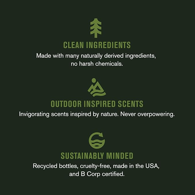 Every Man Jack Nourishing Coastal Moss Mens Body Wash for All Skin Types - Naturally Derived Ingredients - Cleanse and Hydrate Skin with Coconut and Glycerin - 24oz 2 Bottles-Velvo Beauty