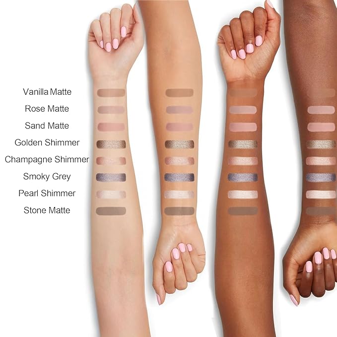 FV Cream Shimmer Eyeshadow Stick,Long Lasting & Waterproof, Multi-Use & High Pigment Eyeshadow Makeup Stick, Pearl Shimmer-Velvo Beauty