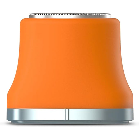 Replacement Facial Shaving Head - Detachable Blade for Smooth Shaving, Orange-Velvo Beauty