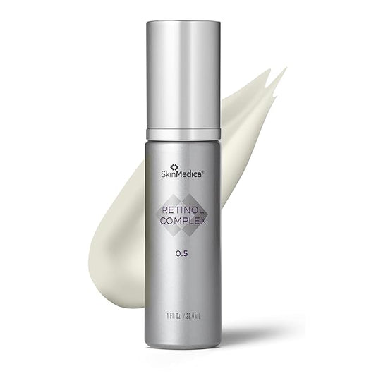 SkinMedica Retinol 0.5 Complex - Retinol Serum for Face, Age-Defying Advanced Retinol Cream That Renews Skin and Diminishes the Appearance of Fine Lines and Wrinkles, 1 Fl Oz-Velvo Beauty