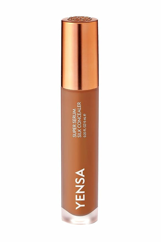 YENSA Super Serum Silk Concealer - Age-Defying Asian Skincare, Natural Superfood Ingredients Cover Imperfections, Boost Collagen (Tan 2) - .20 fl oz-Velvo Beauty