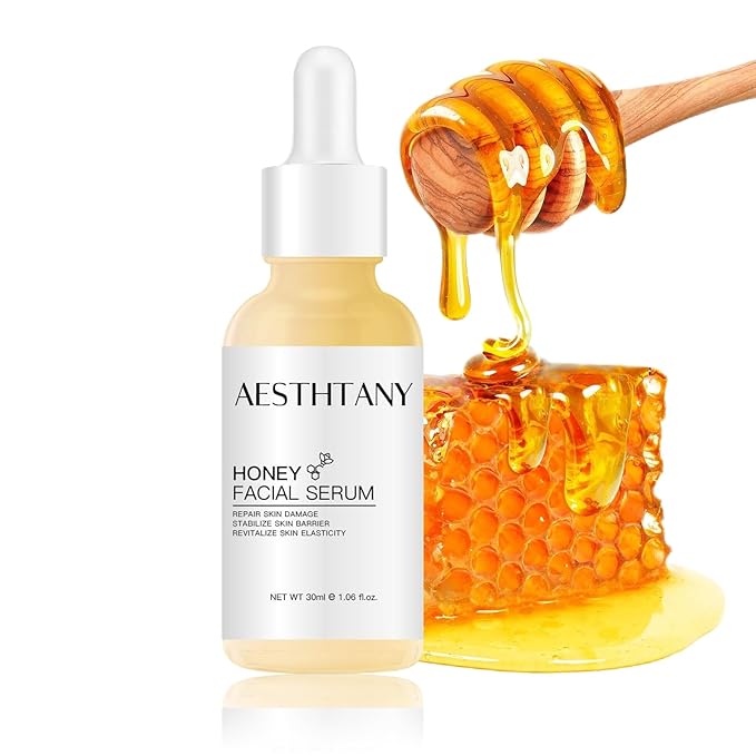 Honey Hyaluronic Acid Face Serum, 30ml / 1.06 fl.oz | Honey Purity 30% | Vit E - Anti Aging Facial Serum for Skin Care | Face Serum for Women | for All Skin Type-Velvo Beauty