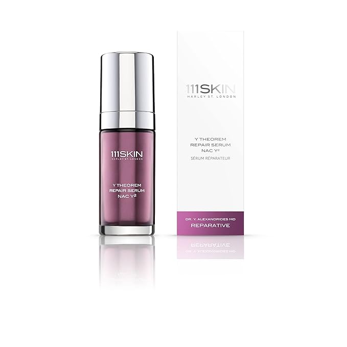 111SKIN Y Theorem Repair Serum NAC Y2 | Reduce Redness & Fine Lines | Restore & Soothe Skin (1.01 oz)-Velvo Beauty