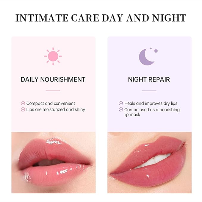 6 Color Hydrating Lip Butter Balm, Moisturizing Lip Repair, Lightweight Nourished Lip Glossy Christmas for Women (03 Brown Sugar)-Velvo Beauty