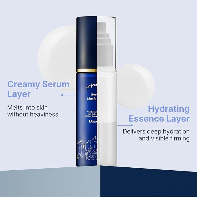 Perfect Sleep Repair Mask Mist 2.70fl.oz, Retinol-Infused Dual Layer Sleeping Serum-in-Mist for Overnight Skin Recovery, Lifting & Wrinkle Care, Deep Hydration & Radiance Boosting Korean Facial Spray-Velvo Beauty