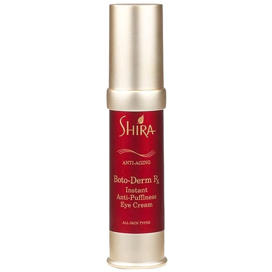Shira Boto-Derm Rx Instant Anti-Puffiness Eye Cream- for Wrinkles Dark Circles Eye Bags Fine Lines Anti Aging And Tired-Looking Eyes. (2.2 oz.)-Velvo Beauty