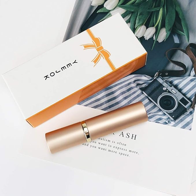 YEEJOK Travel Essentials for Women Men, Travel Perfume Bottles Refillable, Perfume Atomizer Spray Container, Mini Portable Easy Pump Refilled 5ml Bottle for Flying,Purse,Vaction Essentials-Velvo Beauty