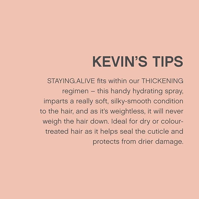 KEVIN.MURPHY STAYING.ALIVE - Leave-In Treatment - For Dry, Damaged or Coloured Hair - Works for All Hair Types - Damaged Repair - Sulphate Free Care - 150 mL / 5.1 oz-Velvo Beauty