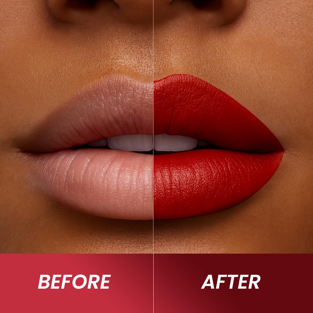 ๐๐๐๐ฒ๐ป๐ฐ๐ฒ ๐ผ๐ณ ๐๐ฟ๐ด๐ฎ๐ป Moisturizing Deep Red Lipstick, Tinted Lip Balm with Pure Organic Argan Oil, Shea Butter Lip care, Lip Moisturizer, Long Lasting Lipstick Cabernet-Velvo Beauty