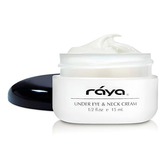 Raya Under-Eye & Neck Cream (408) - Revitalizing Anti-Aging Treatment for Eye Area & Neck, Tighten, Lift, Firm, Effectively Reduces Lines & Wrinkles, Expertly Formulated for Effective Neck Tightening-Velvo Beauty