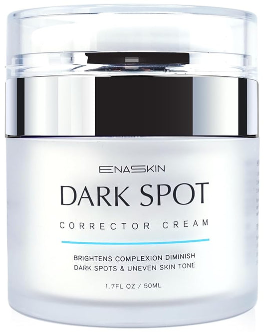 Dark Spot Remover for Face and Body: Hyperpigmentation Treatment - Natural Ingredient - Freckle/Melasma/Sun Spot/Age Spot Remover - Dark Spot Corrector Cream for Women and Men-Velvo Beauty