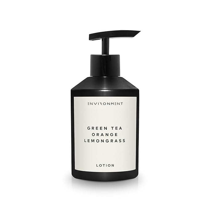 ENVIRONMENT Inspired by 5-Star Hotels DBCH Lotion, 300ml Luxury Scented Lotion (Green Tea | Orange | Lemongrass) Bathroom Luxury, Men & Women High-End Body Lotion, Hand Cream, Dry Skin Treatment-Velvo Beauty