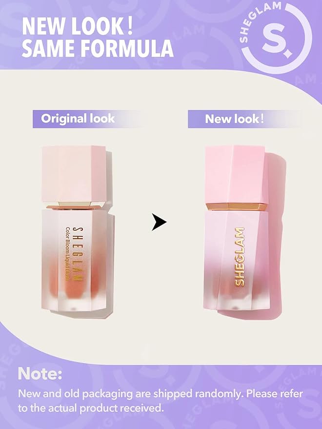 SHEGLAM Color Bloom Liquid Blush Makeup for Cheeks Matte Finish - Love Cake-Velvo Beauty