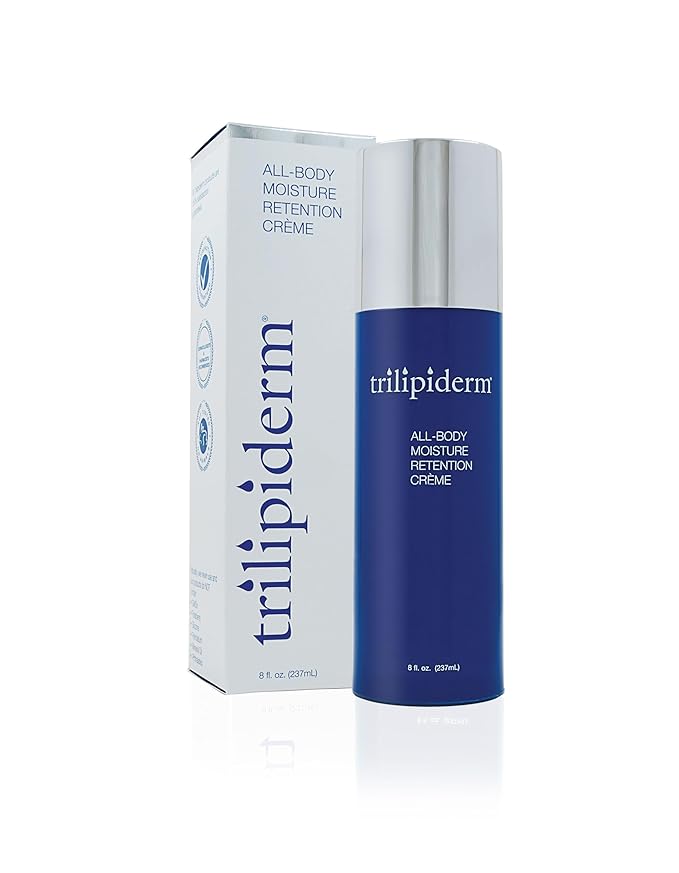 Trilipiderm Beach Lover Bundle- All-Body Moisture Retention Crème Sunscreen (8oz) & Protective Day Crème Broad Spectrum SPF 30 (1.7oz), Sunscreen Lotion UVA/UVB Set for Face, Body, Travel Size-Velvo Beauty