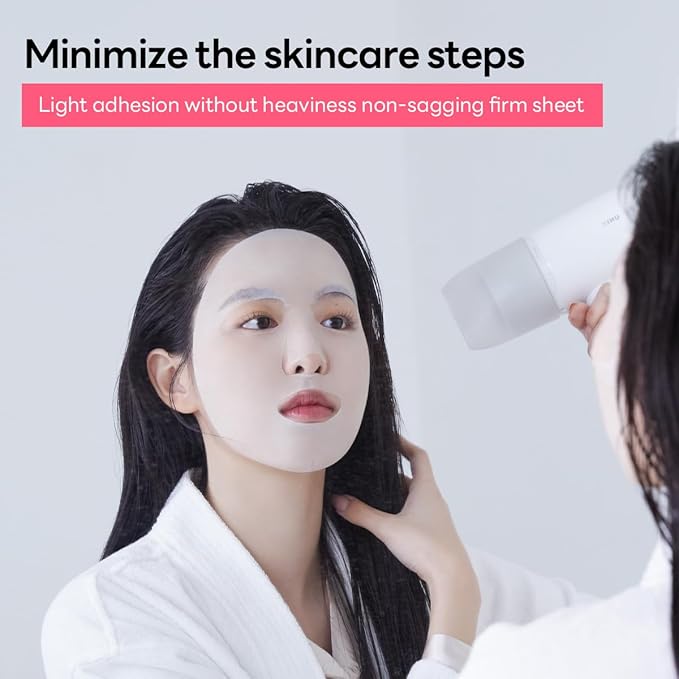 Mediheal Derma 365 Collagen Mask (30 Masks) - Daily Skin Care Mask for Firm Moisturizing to Lift Skin with Collagen Active 3X-Velvo Beauty